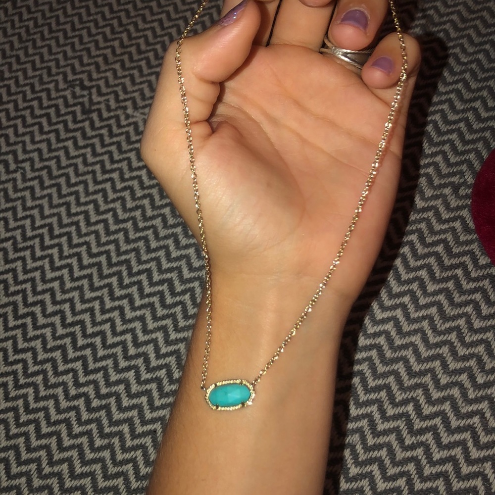 Turquoise Kendra Scott necklace